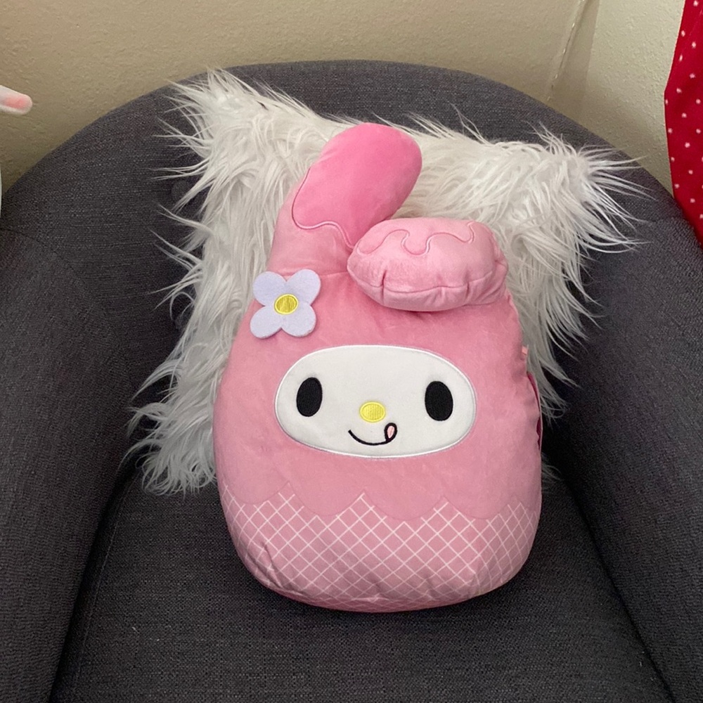 NWT MY MELODY SQUISHMALLOW 12’